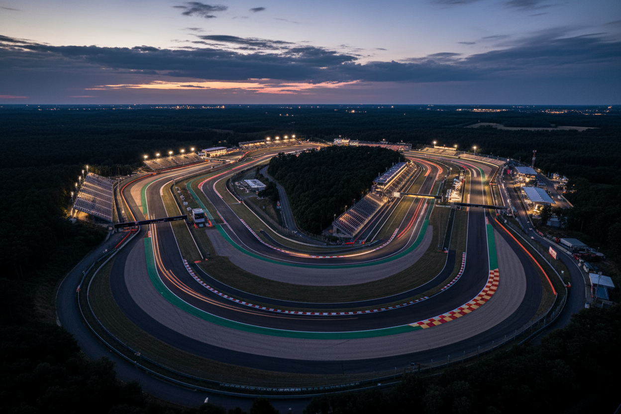 Racetrack Background